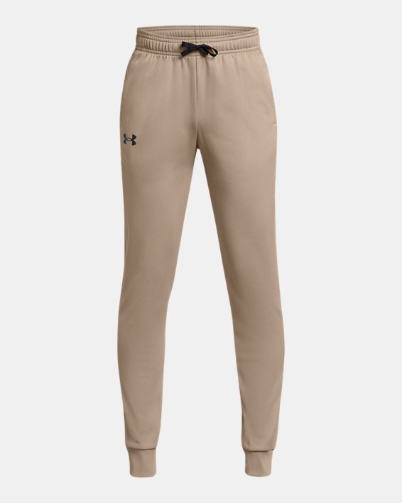 Boys' UA Brawler 2.0 Tapered Pants in Brown image number 0